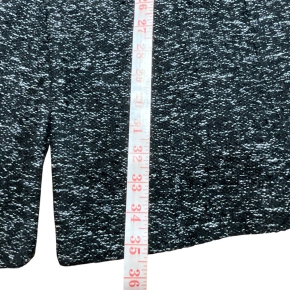 SIMONS Imported From Italy Cotton Blend Unlined Long Line Button Front Blazer M - Picture 8 of 10